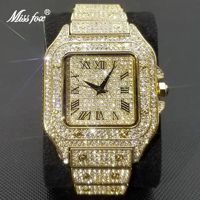 MISSFOX Square Watch For Men